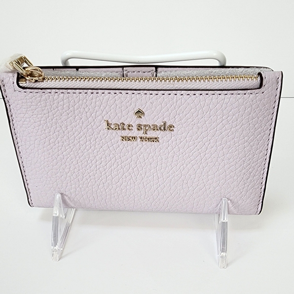 Kate Spade Leila Belt Bag Fanny Pack & Wallet in Lilac Moon Leather NWT! - Picture 9 of 14